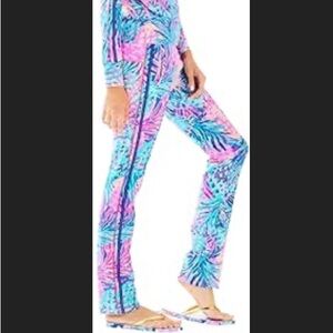 Lilly Pulitzer Caden Track Pants Size Extra Large EUC